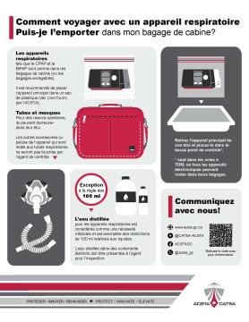 infographie avec des conseils pour emballer des articles médicaux